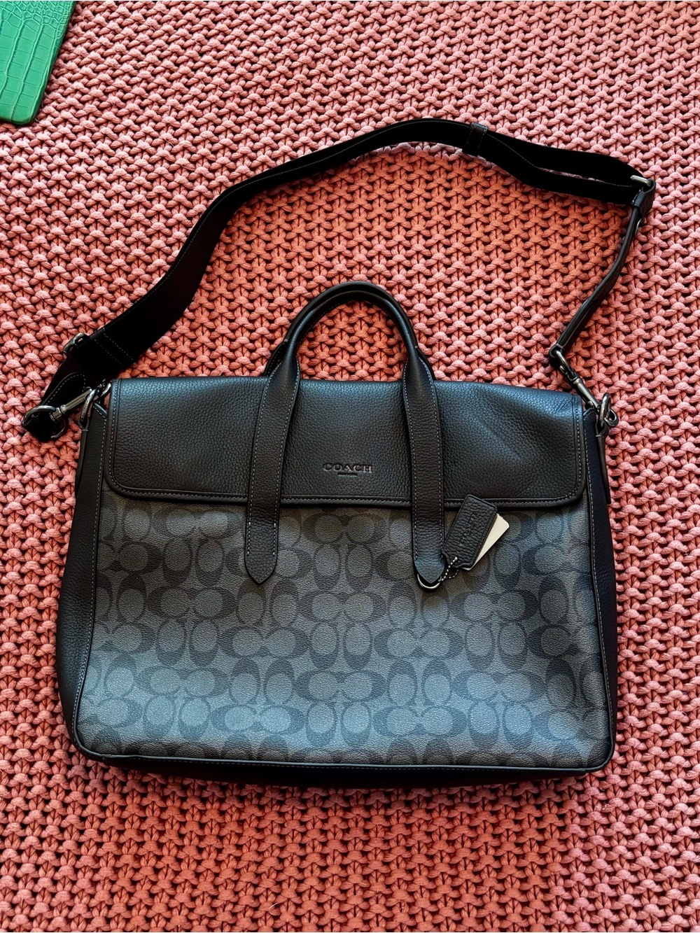 NWOT Coach Sullivan Portfolio Briefcase in Signature Canvas